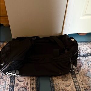 Adidas Black Travel Duffel Bag